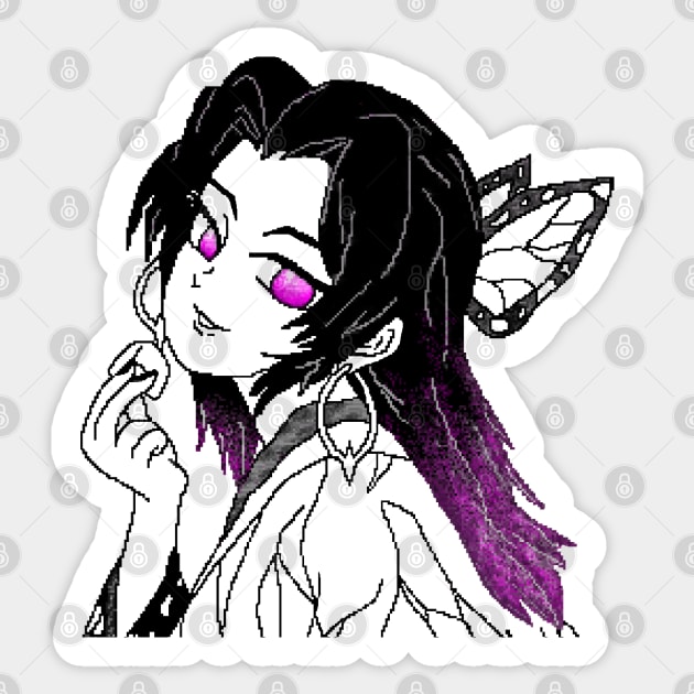 Reyna as Shinobu Sticker by peeeej